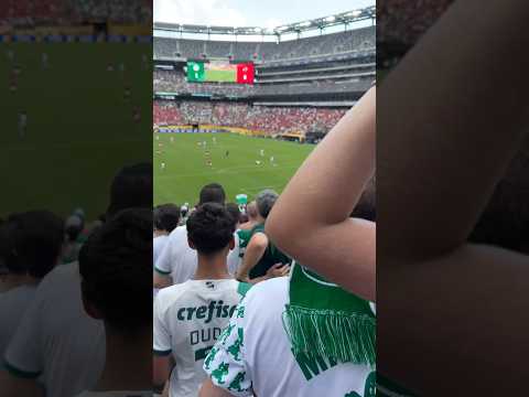 GOL DO FLACO LOPEZ E FESTA DA TORCIDA DO PALMEIRAS NO MUNDIAL