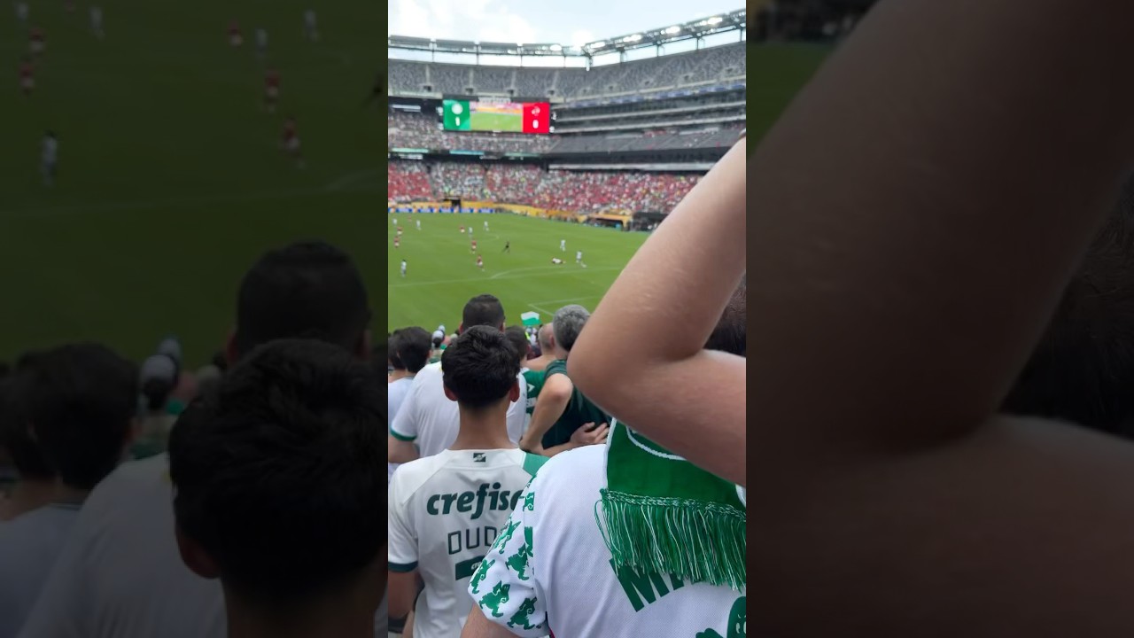 Gol do Flaco López e Festa da Torcida do Palmeiras no Mundial ⚽