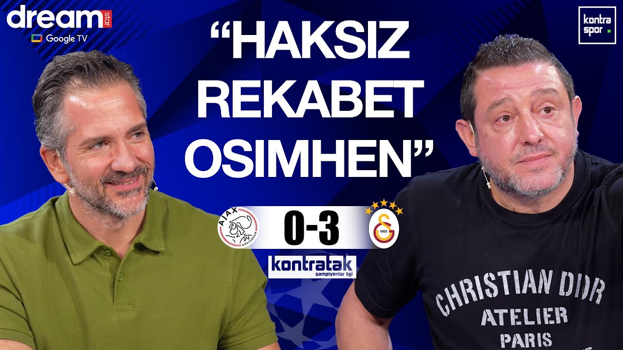 Ajax - Galatasaray Maçı Sonu Değerlendirmesi | Nihat Kahveci ve Nebil Evren 🔴