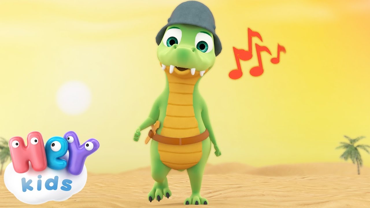 🎶 Ah Les Crocodiles - Top Nursery Rhymes & 3D Animations for Babies