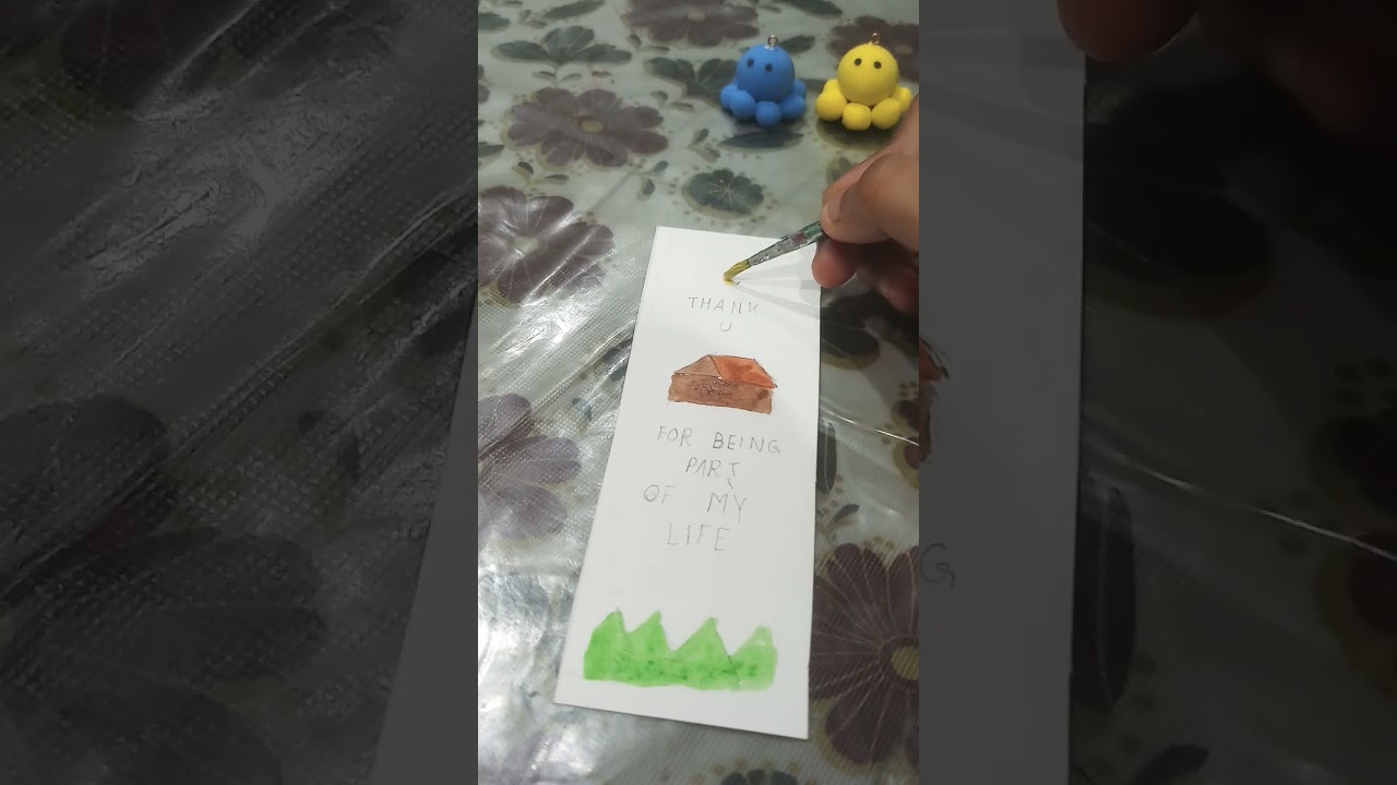 Create Unique DIY Paper Bookmarks for Your Friends ✂️