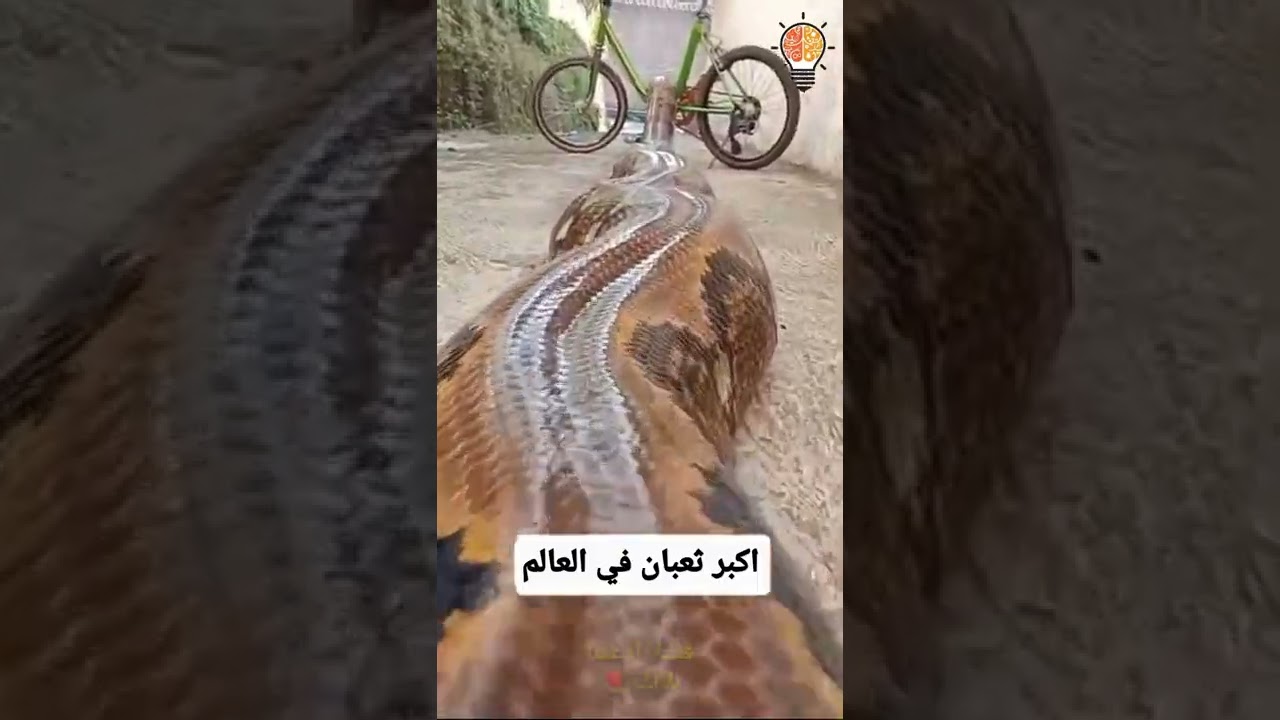 أكبر ثعبان في العالم يدهش الجميع 🐍