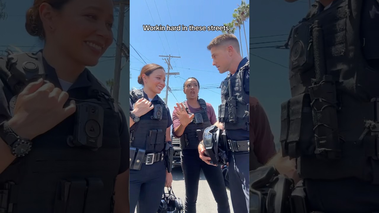 Getting the Job Done! 💪 #TheRookie #Teamwork