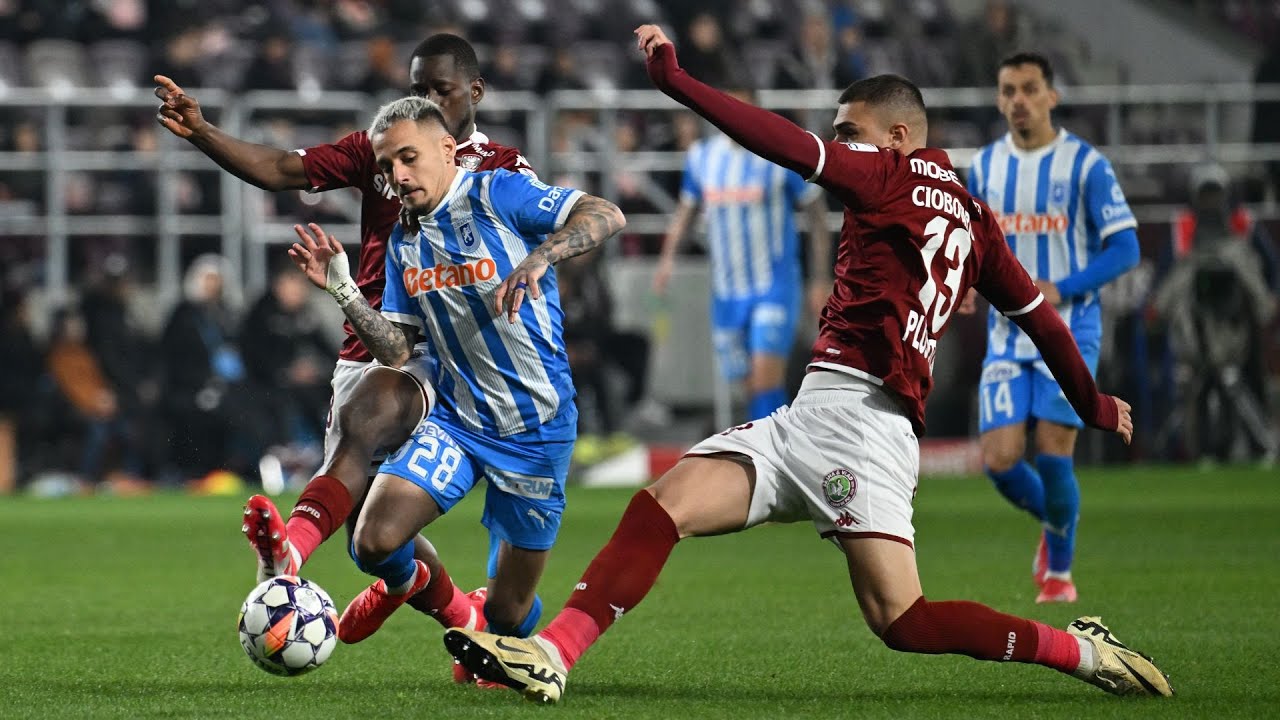 Rapid vs. Universitatea Craiova 1-2: Mitriță's Magic Turns the Tide ✨