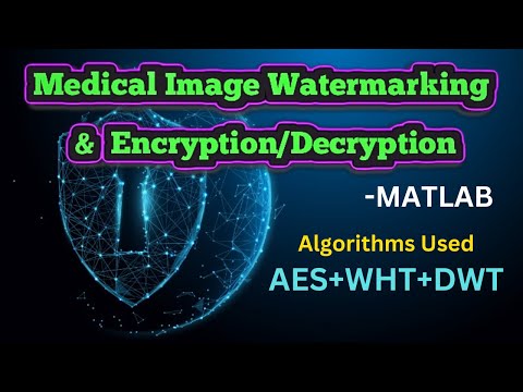Image Watermarking, Encryption & Decryption, MATLAB Patient Data Security with Image Watermarking