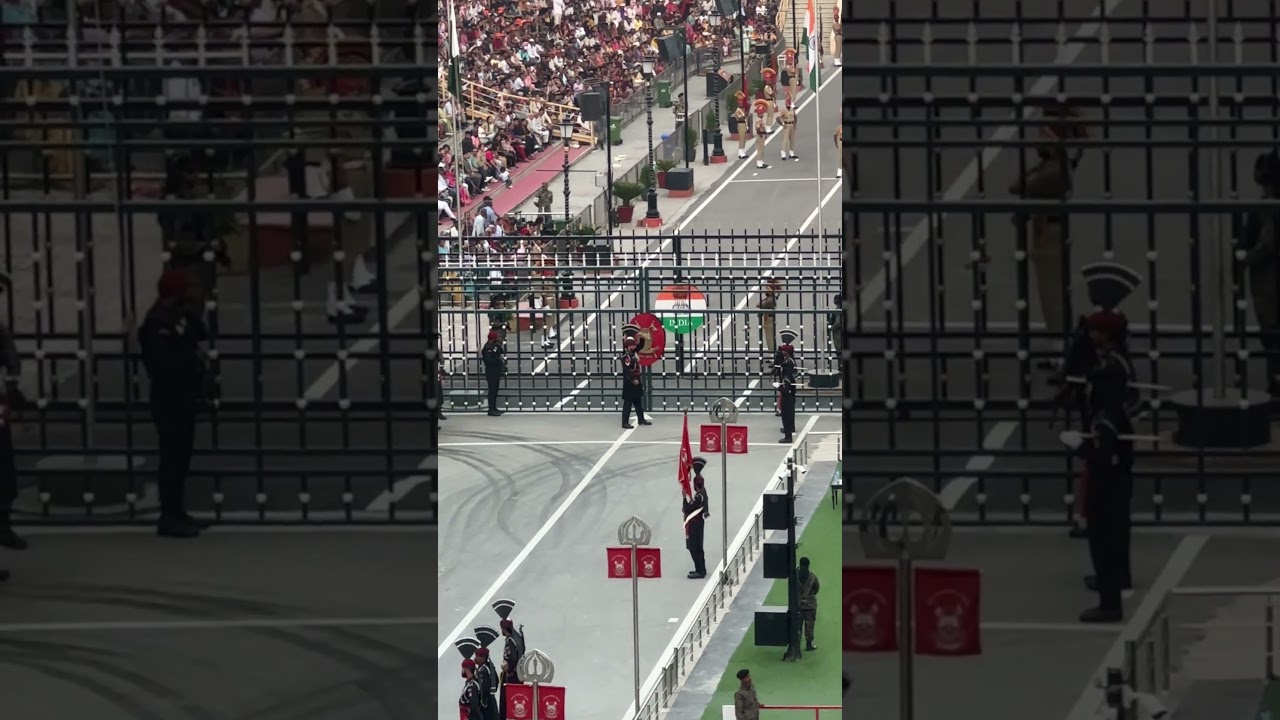 Attari Wagah Border Parade ๐ต๐ฐ๐ฎ๐ณ | Short Video