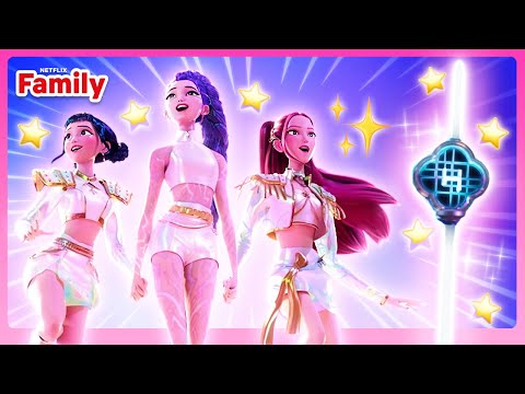 Huntrix VS Saja Boys Idol Star Showdown! 🌟 KPop Demon Hunters | Netflix Family