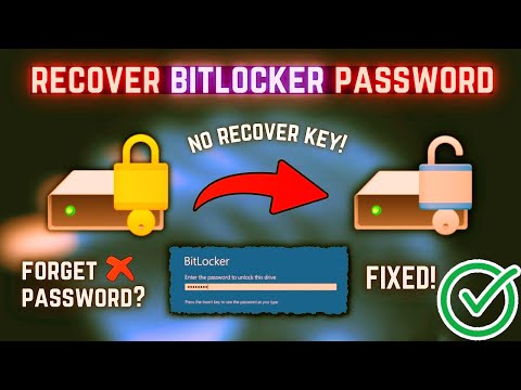 Unlock Bitlocker Encrypted Drive Without Password 🔓 Bypass BitLocker Encryption on PC Without Key