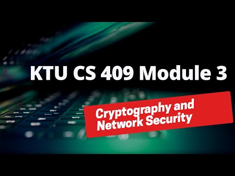RSA Algorithm With Example ( Asymmetric Encryption- KTU CSE 409 - Cryptography - Module 3)