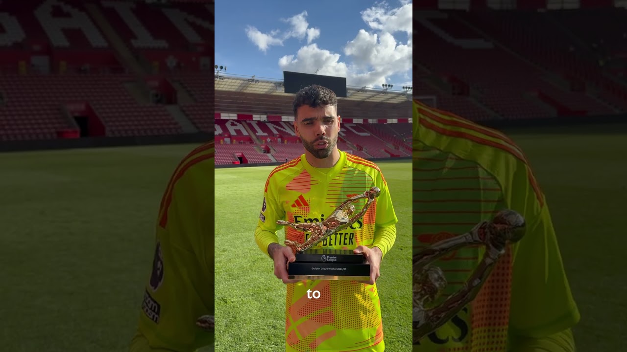 David Raya Secures Consecutive Premier League Golden Glove Awards 🧤