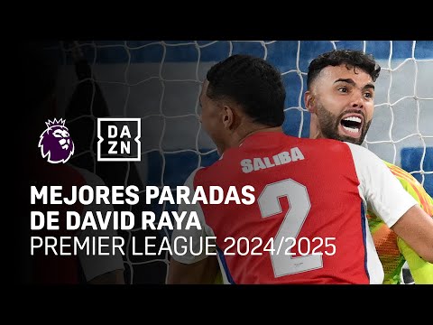 MEJORES PARADAS de DAVID RAYA en la Premier League 2024/2025 | Highlights y resumen