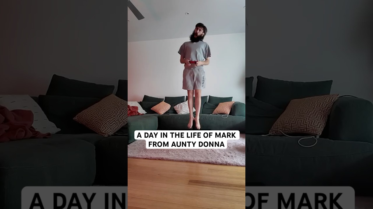 A day in the life of Mark from Aunty Donna