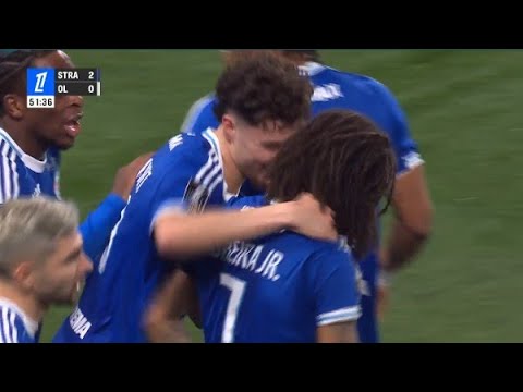 But de Diego Moreira | Strasbourg vs Lyon 3-1 | Résumé & Buts | Ligue 1 2026