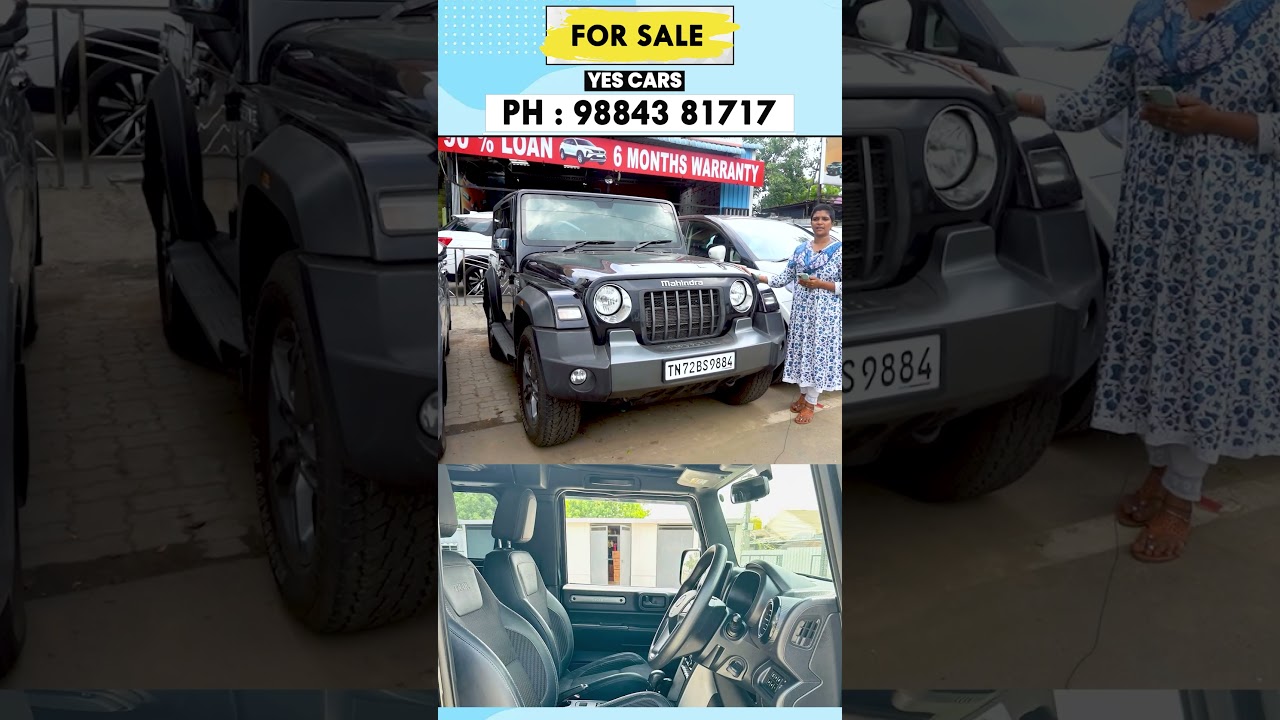 Explore the Best Mahindra Thar Deals for Sale 🚗