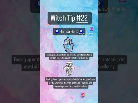 Hamsa Hand #witchcraft #witchywoman #spells