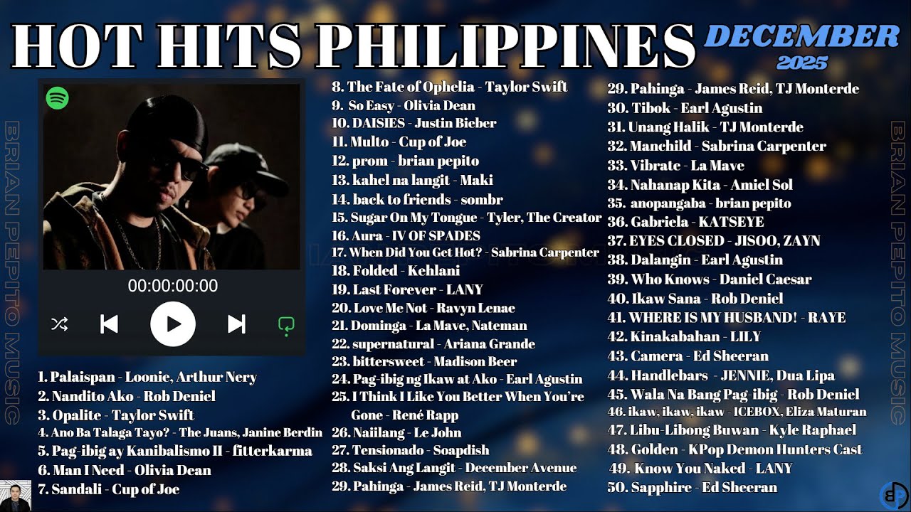 Hot Hits Philippines December 2025 🎶