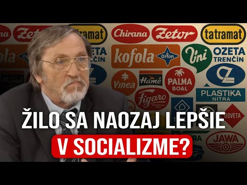 Žilo sa naozaj lepšie v socializme? - Ivan Pauer | HRA O HODNOTY