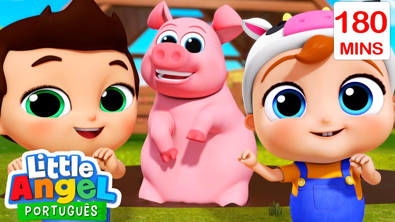 Joãozinho no Sítio do Seu Lobato | 3h de Músicas Infantis 🇧🇷