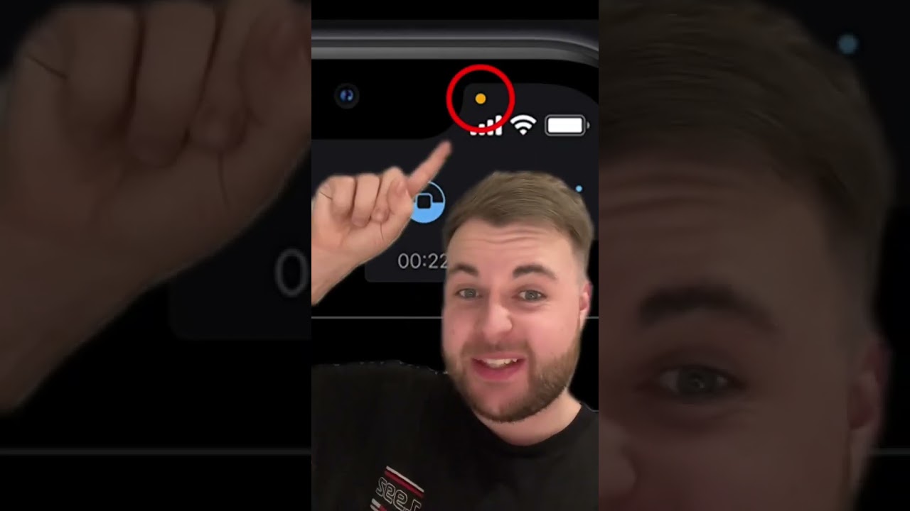 What to Do When You See the Orange Dot on Your Phone