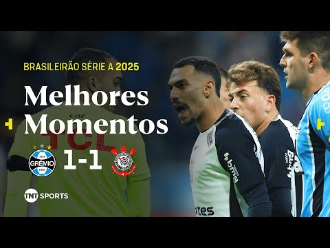 BRAITHWAITE ABRE O PLACAR, MAS BRENO BIDON EMPATA COM GOLAÇO! - GRÊMIO 1X1 CORINTHIANS