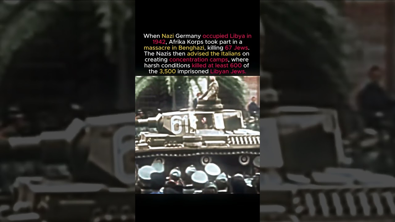Forgotten Holocaust in Libya 🇱🇾