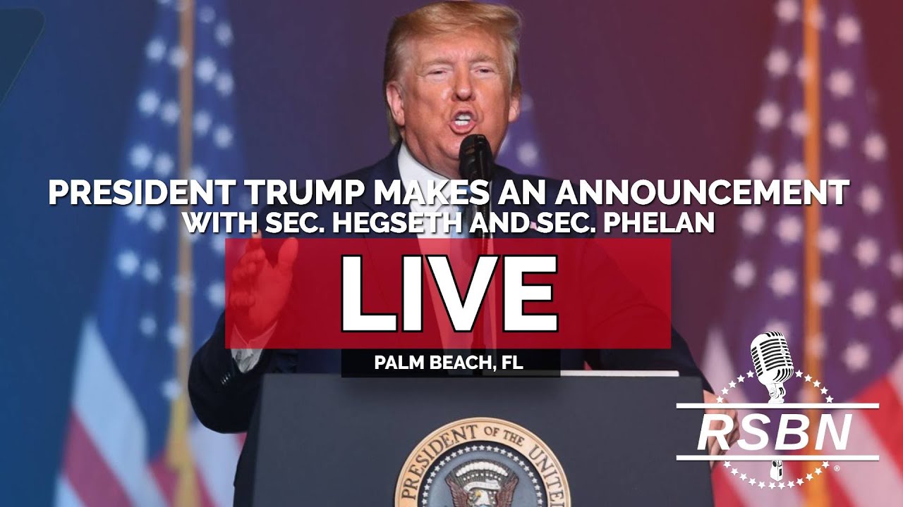 Trump Announces Latest Update from Palm Beach 🌴