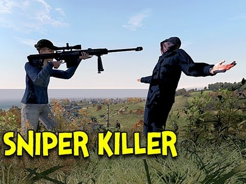 Sniper Killer! - Arma 2: DayZ Mod Ep.1 🎯