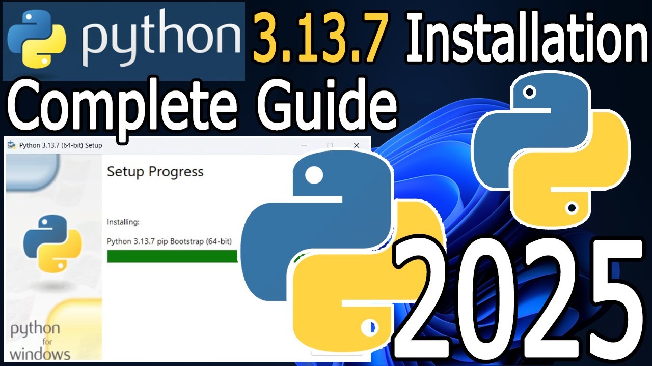 Step-by-Step Guide to Installing Python 3.13.7 on Windows 10/11 (2025 Update) 🖥️