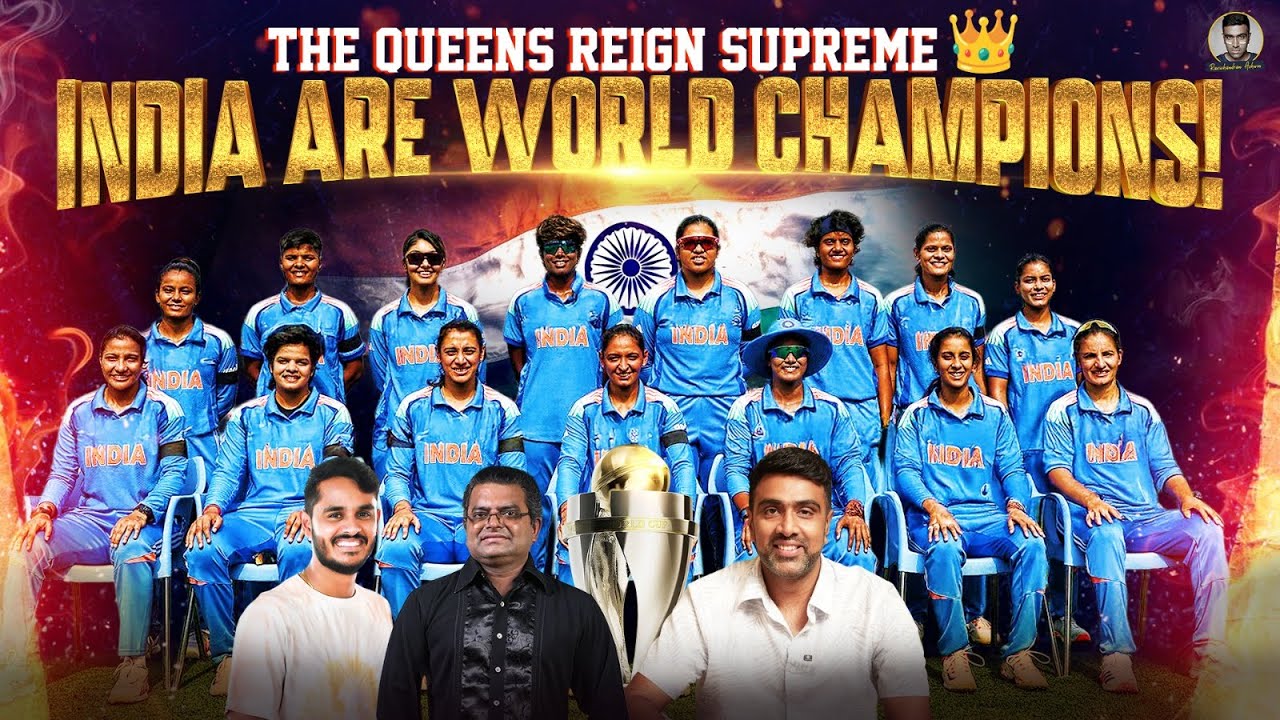 Queens of Cricket: India’s Historic Women’s World Cup Win! 🏆