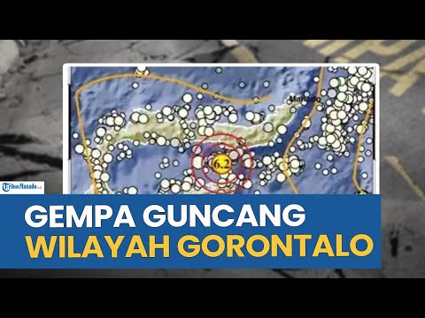 WILAYAH GORONTALO DIGUNCANG GEMPA 6,2 SR PAGI INI RABU 5 NOVEMBER 2025