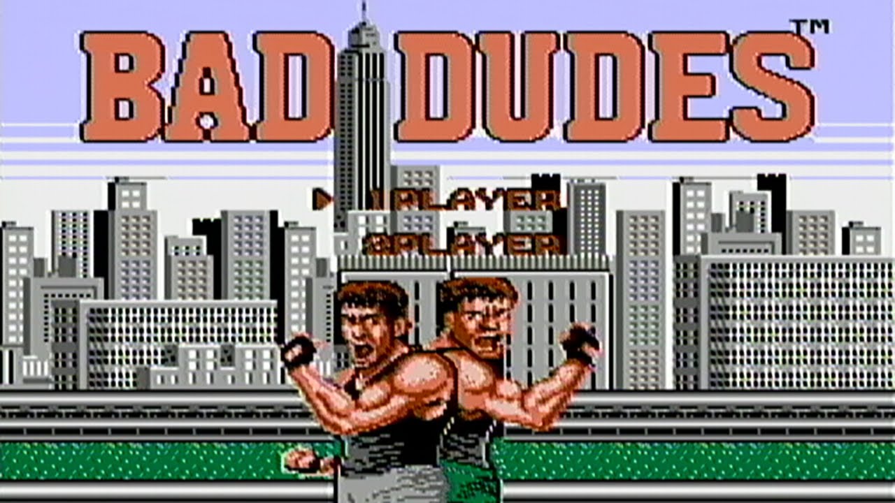 Bad Dudes (Data East, 1990) - NES Gameplay 🎮