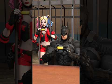 Harley Quinn vs Batman #dc #animation #funny
