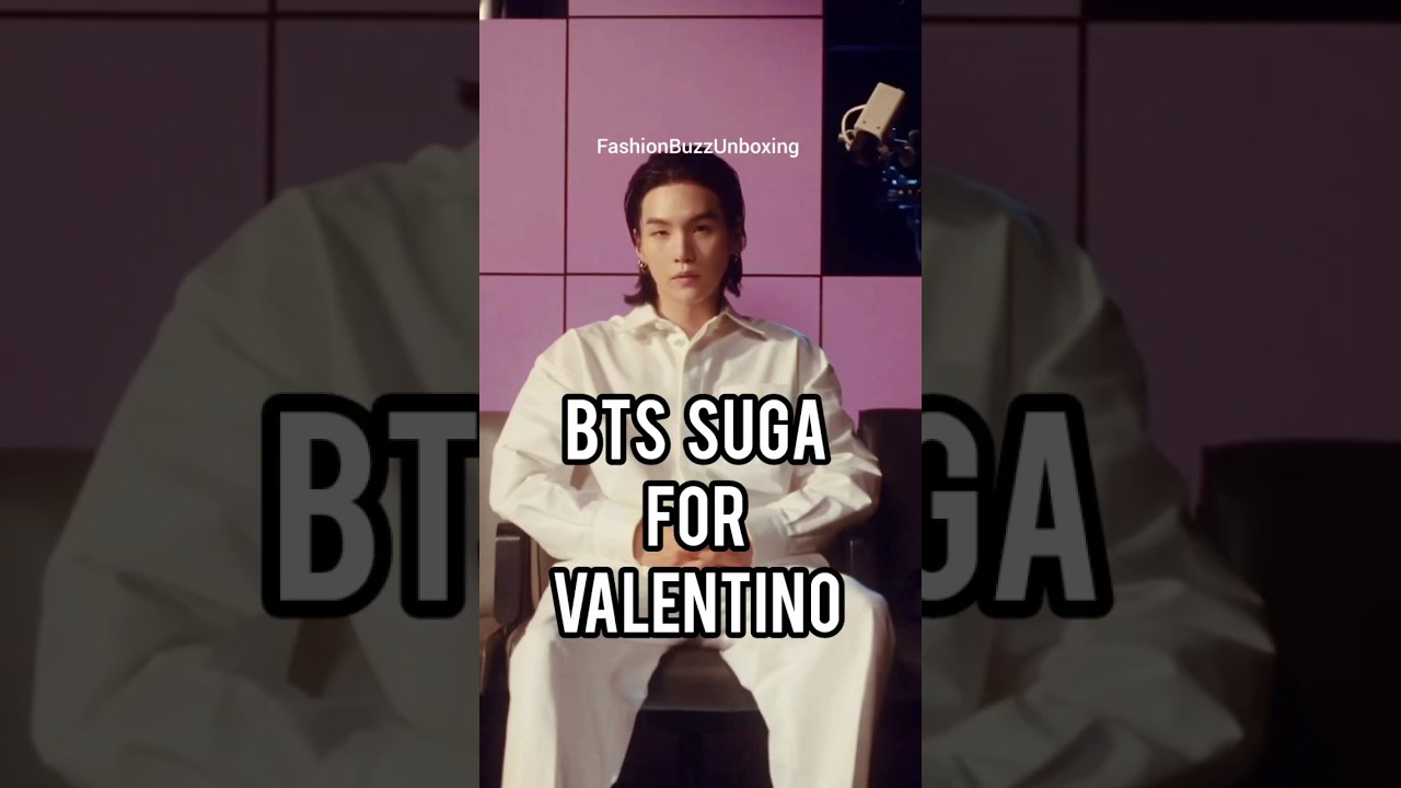 Min Yoongi's Valentino Fashion Inspiration ✨