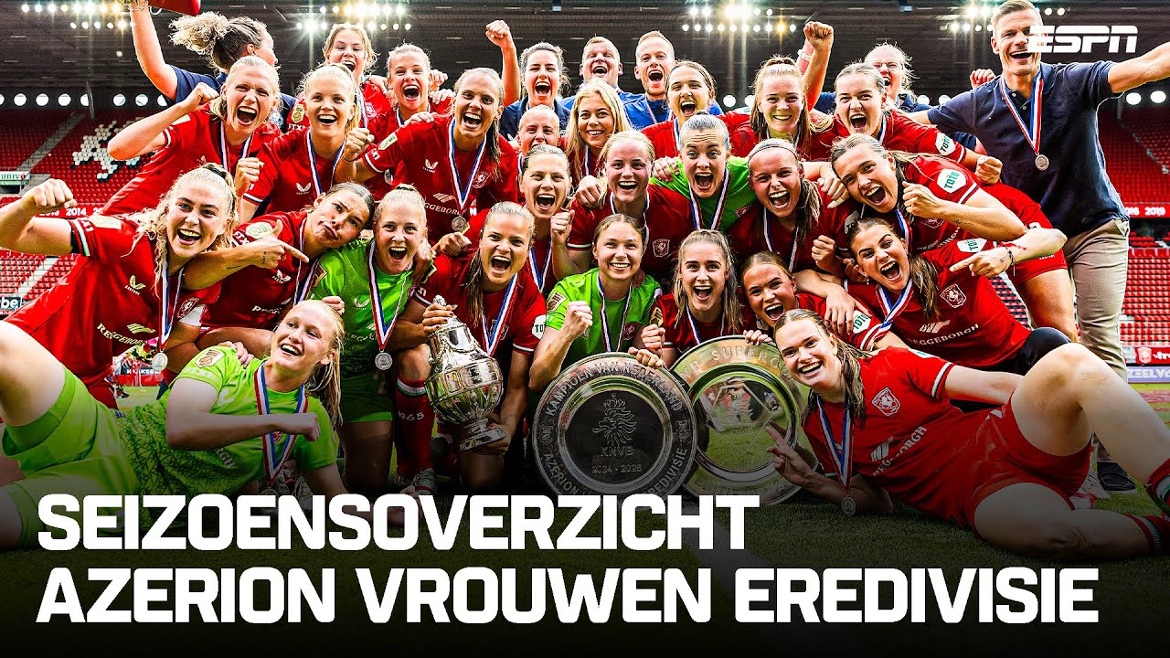 Seizoenshoogte- en dieptepunten van de Azerion Vrouwen Eredivisie 2024/25 📊
