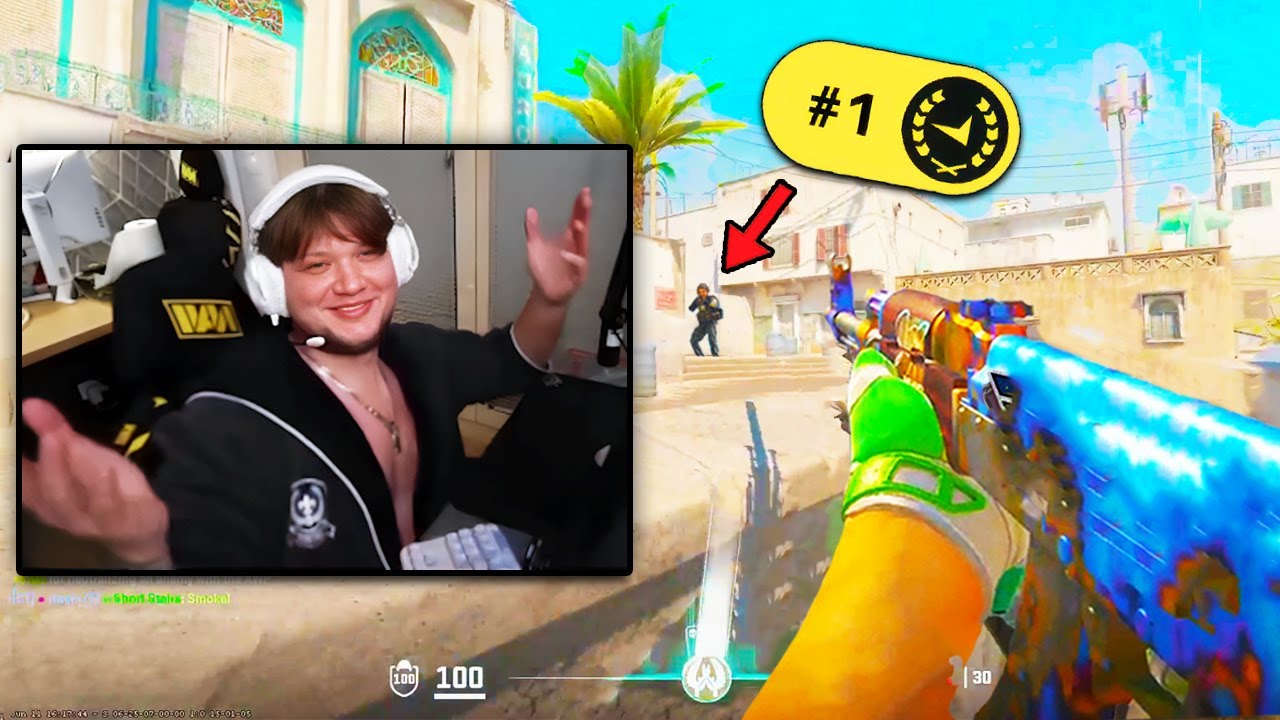 S1mple Beats #1 Faceit Player in CS2 🎮