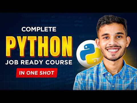 Python Full Course For Beginners| Job Ready Python Course by Sagar Chouksey 🔥