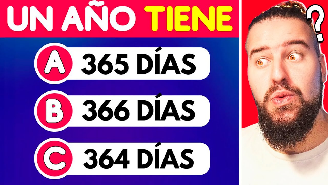 40 Preguntas de Primaria 🧠🤓🤔 | ¿Cuánto Sabes?