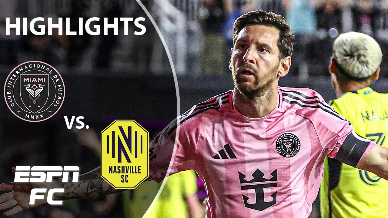 Inter Miami Dominates Nashville 4-0 in Game 3 ⚽