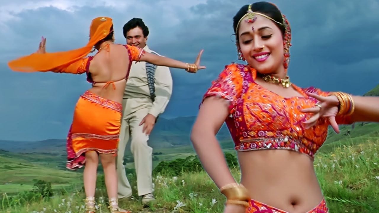 Dil Dene Ki Rut Aayi 4K Song | Rishi Kapoor & Madhuri