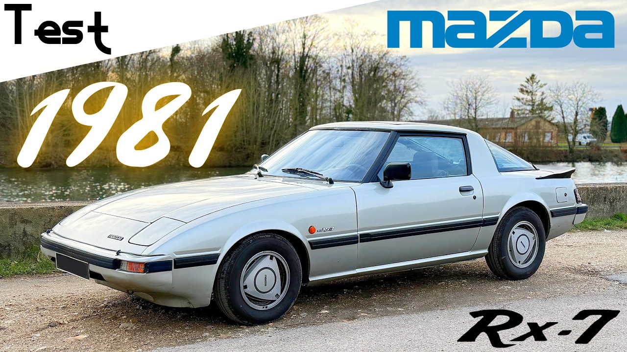 "Test" 115Ch pour 1050Kg 10 ANS AVANT LA MX-5 🇯🇵 "Mazda RX-7 de 1981"