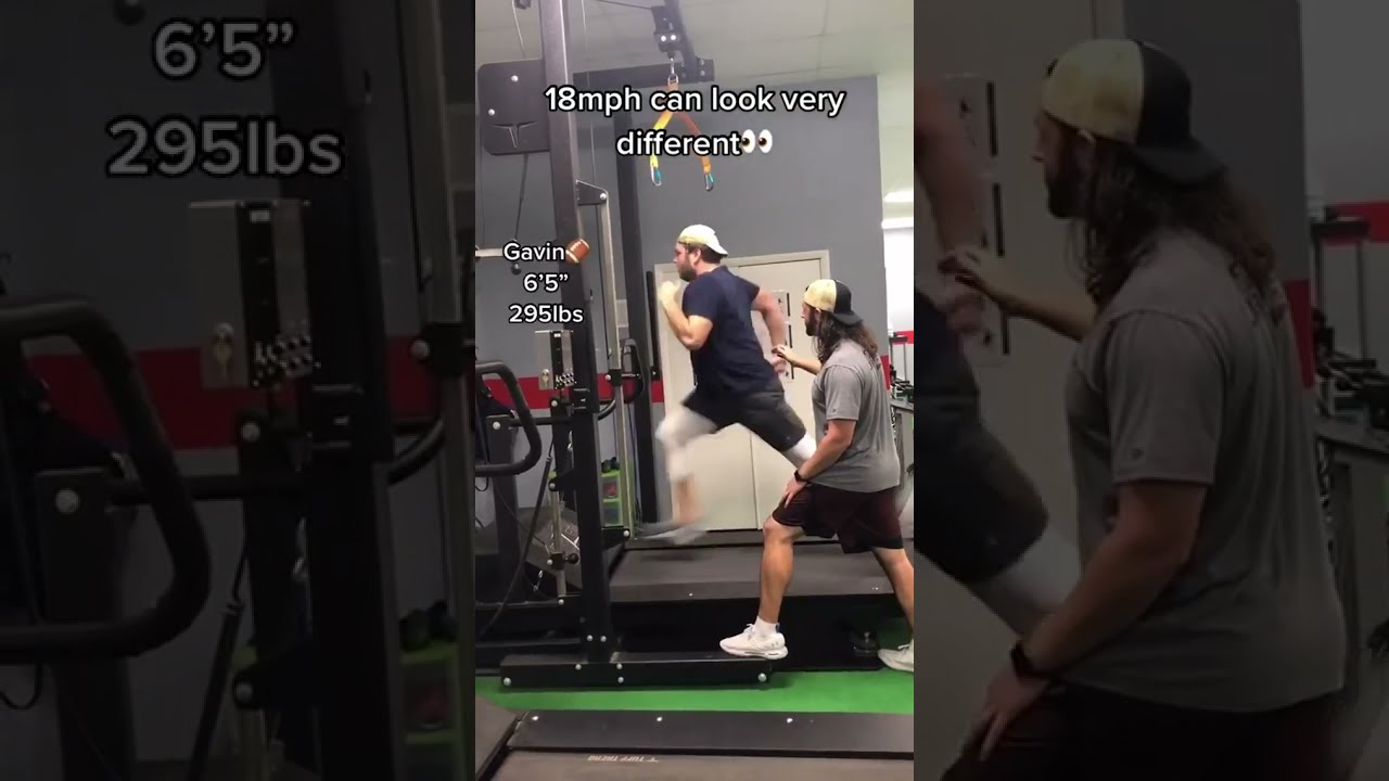 Running 18MPH at Different Sizes 😳 | #Shorts