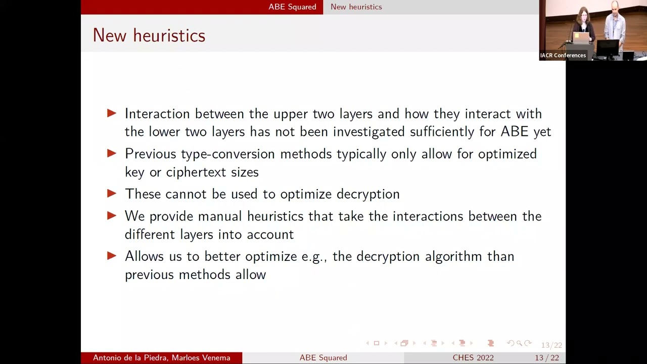 Explore Attribute-Based & Fully Homomorphic Encryption at CHES 2022 🔐