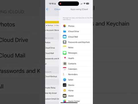 How to backup iMessages in iCloud #shorts