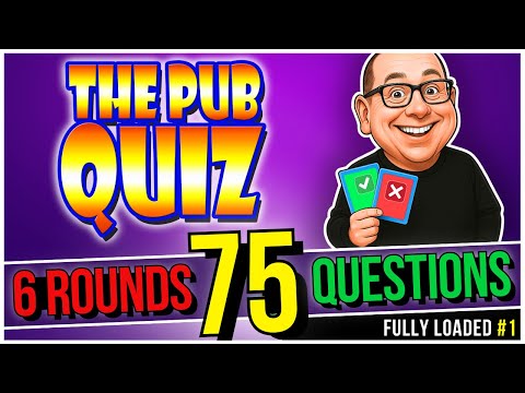 75 Pub Quiz Trivia Questions | General Knowledge Quiz Showdown!