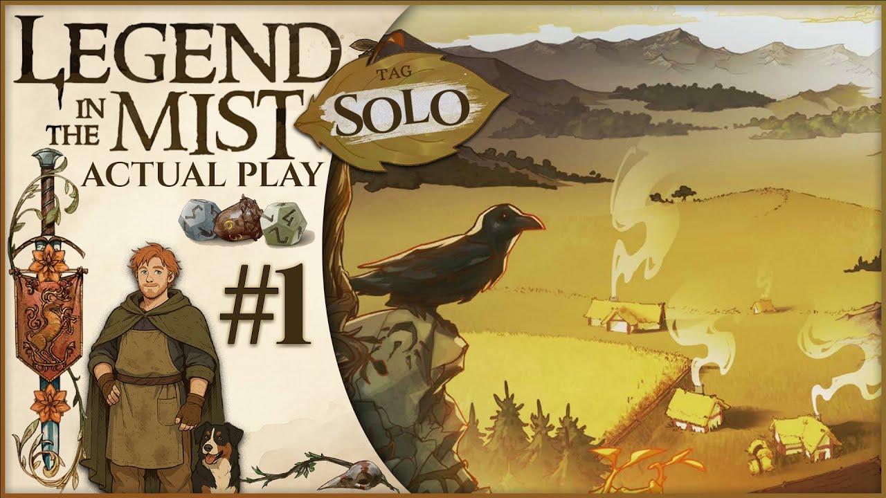 Legend in the Mist | Solo Actual Play Ep.1 | Whispers of fate