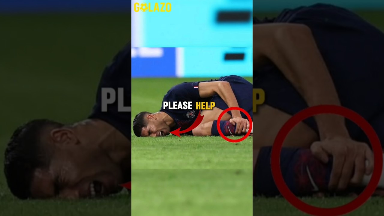 Hakimi's Unfair Pain: The Heartbreaking Injury 🚨