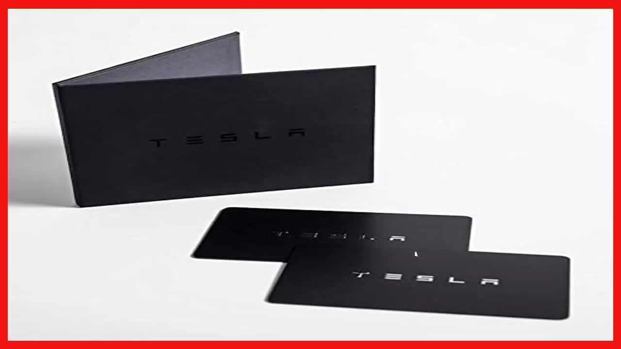Tesla Model 3 Key Cards & Bi-Fold Wallet 🗝️
