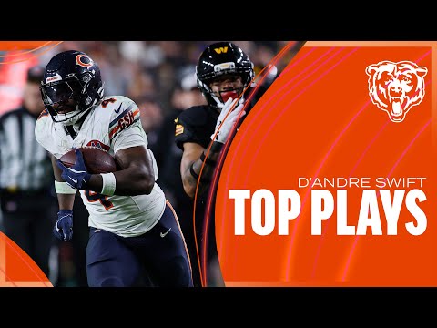 D'Andre Swift's best plays from 175-yard game vs. Commanders | Chicago Bears