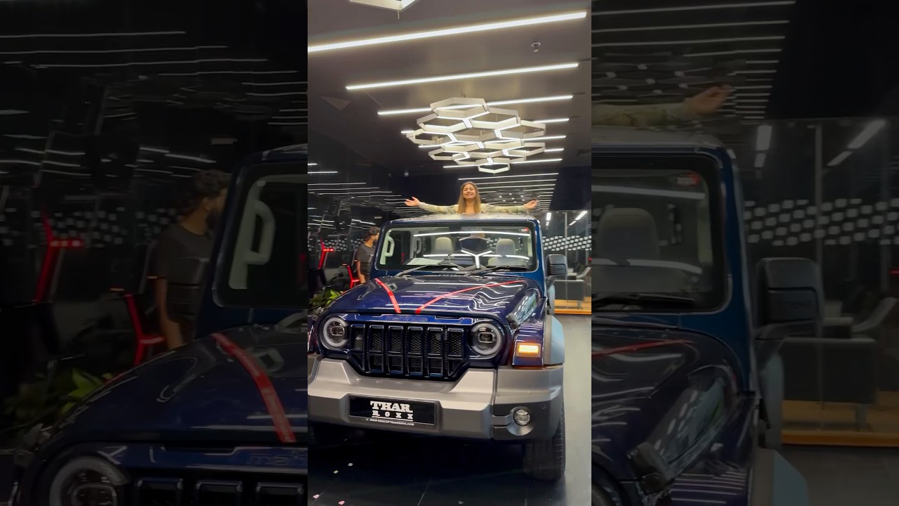 New 5-Door Thar Roxx Unveiled 🚗