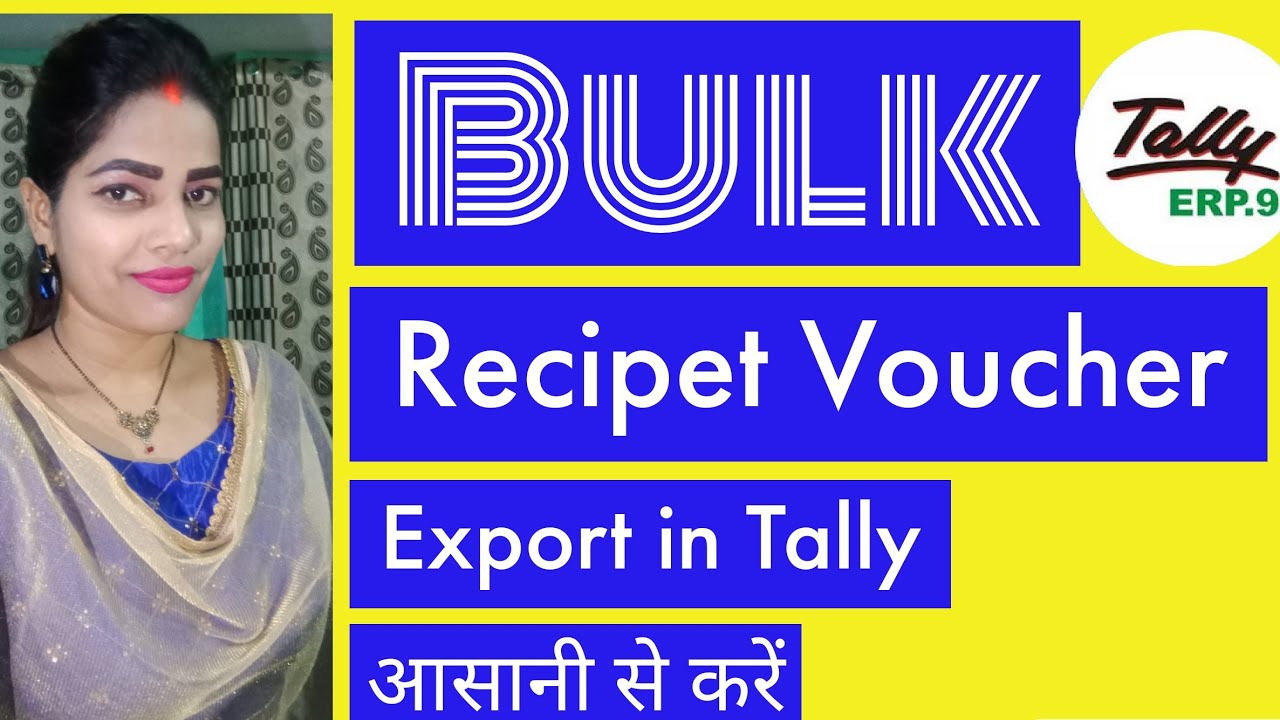 Quick Guide: Export All Receipt Invoices to PDF in Tally ERP 9 π